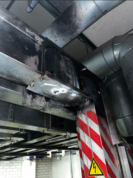 Schienenverteiler Reparatur